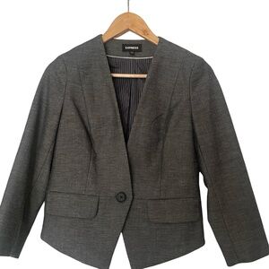 Dark Grey Modern Suit Coat Size Small